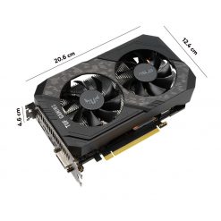 49617 Card Man Hinh Asus Tuf Gtx 1660 Super O6g Gaming Size