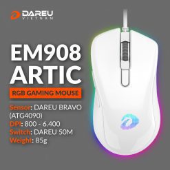 Chuo Gaming Dareu Em908 White Rgb 06