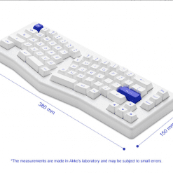 Ban Phim Akko Acr Pro Alice Plus Spray Painted White 12