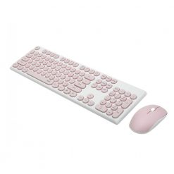 Bo Phim Chuot Khong Day Rapoo X260s Hong 02